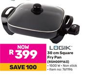 Logik 30cm Square Fry Pan RSH009163