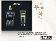 Jean Paul Gaultier Le Male Gift Set Le Parfum 125ml Plus Shower Gel 75ml-Per Set