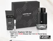 Montblanc Explorer Gift Set EDP-100ml Per Set