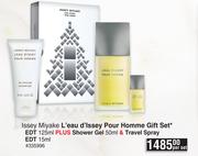 Issey Miyake L'eau d'Issey Pour Homme Gift Set EDT-125ml Per Set