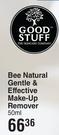 Good Stuff Bee Natural Gentle & Effective Make-Up Remover-50ml