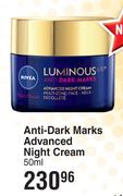 Nivea Anti-Dark Marks Advanced Night Cream-50ml