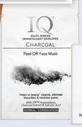 IQ Charcoal Peel-Off Face Mask-1 Piece Each