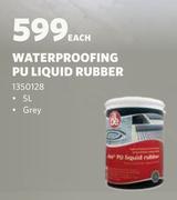 Abe Waterproofing PU Liquid Rubber (Grey)-5L Each