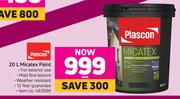 Plascon 20L Micatex Paint-Each