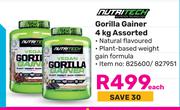 Nutritech Gorilla Gainer Assorted-4Kg Each