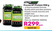 Nutritech Proven NT Protein-908g Each