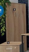 Kalahari 2 Door 4 Tier Cabinet-Each
