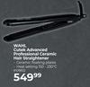 Wahl Cutek Advanced Professional Ceramic Hair Straightener