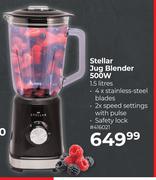 Stellar Jug Blender 500W 1.5L