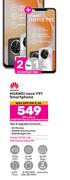 2 x Huawei Nova Y91 Smartphone-On 1.2GB Red Top Up Core More Data + On Promo 75