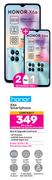 2 x Honor X6a Smartphone-On 1.2GB Red Top Up Core More Data + On Promo 75