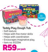 Teddy Play Dough Tub