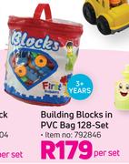 Building Blocks In PVC Bag 128 Set-Per Set