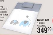 Baby Things Duvet Set 4 Piece Assorted
