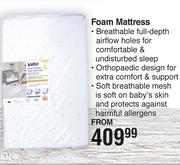 Baby Things Foam Mattress