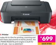 Canon Pixma MG2541S Printer