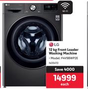 LG 12Kg Front Loader Washing Machine F4V9BWP2E