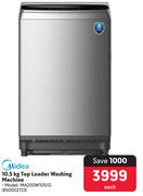 Midea 10.5Kg Top Loader Washing Machine MA200W105/G