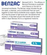 Benzac AC 5 Gel-40g
