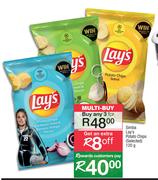 Simba Lay's Potato Chips (Selected)-For 3 x 120g