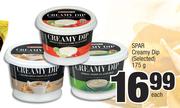 Spar Creamy Dip (Selected)-175g Each