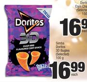 Simba Doritos 3D Bugles (Selected)-100g Each