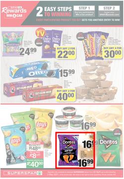 SUPERSPAR EASTERN CAPE : My Superspar (20 April - 2 May 2021) Valid In Bluewater Bay, Despatch, Gelvandale, Nahoon, Jeffery's Bay, Rosehill, Melville's, Protea, Sedgefield, Village On Main, Debi Lee, page 9