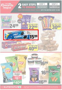 SUPERSPAR EASTERN CAPE : My Superspar (20 April - 2 May 2021) Valid In Bluewater Bay, Despatch, Gelvandale, Nahoon, Jeffery's Bay, Rosehill, Melville's, Protea, Sedgefield, Village On Main, Debi Lee, page 9