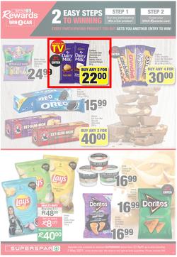 SUPERSPAR EASTERN CAPE : My Superspar (20 April - 2 May 2021) Valid In Bluewater Bay, Despatch, Gelvandale, Nahoon, Jeffery's Bay, Rosehill, Melville's, Protea, Sedgefield, Village On Main, Debi Lee, page 9