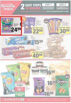 SUPERSPAR EASTERN CAPE : My Superspar (20 April - 2 May 2021) Valid In Bluewater Bay, Despatch, Gelvandale, Nahoon, Jeffery's Bay, Rosehill, Melville's, Protea, Sedgefield, Village On Main, Debi Lee, page 9