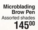 Yardley London Microblading Brow Pen Assorted Shades