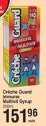 Creche Guard Immune Multivit Syrup-200ml Each