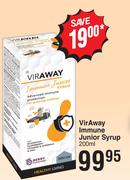 VirAway Immune Junior Syrup-200ml