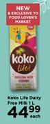 KoKo Life Dairy Free Milk-1L Each