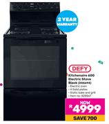 Defy Kitchenaire 600 Electric Stove Black DSS694