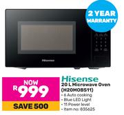 Hisense 20L Microwave Oven H20MOBS11