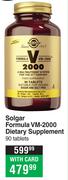 Solgar Formula VM-2000 Dietary Supplement 90