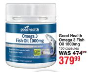 Good Health Omega 3 Fish Oil 1000mg 150 Capsules