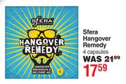 Sfera Hangover Remedy 4 Capsules