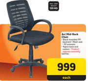 Arc Mid Back Chair