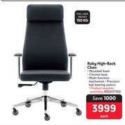 Ruby High Back Chair