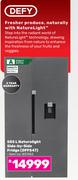 Defy Naturelight Side- By-Side Fridge DFF547-555Ltr
