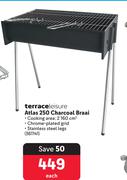 Terrace Leisure Atlas 250 Charcoal Braai