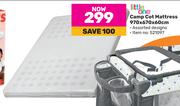 Little One Camp Cot Mattress 970 x 670 x 60cm