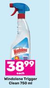Windolene Trigger Clean-750ml Each