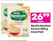 Nestle Nestum Cereal Assorted-250g Each