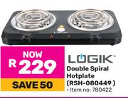 Logik Double Spiral Hotplate RSH-080449