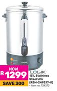 Logik 15L Stainless Steel Urn RSH-249217-0