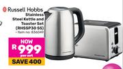 Russell Hobbs Stainless Steel Kettle & Toaster Set RHSSP30 SS-Per Set